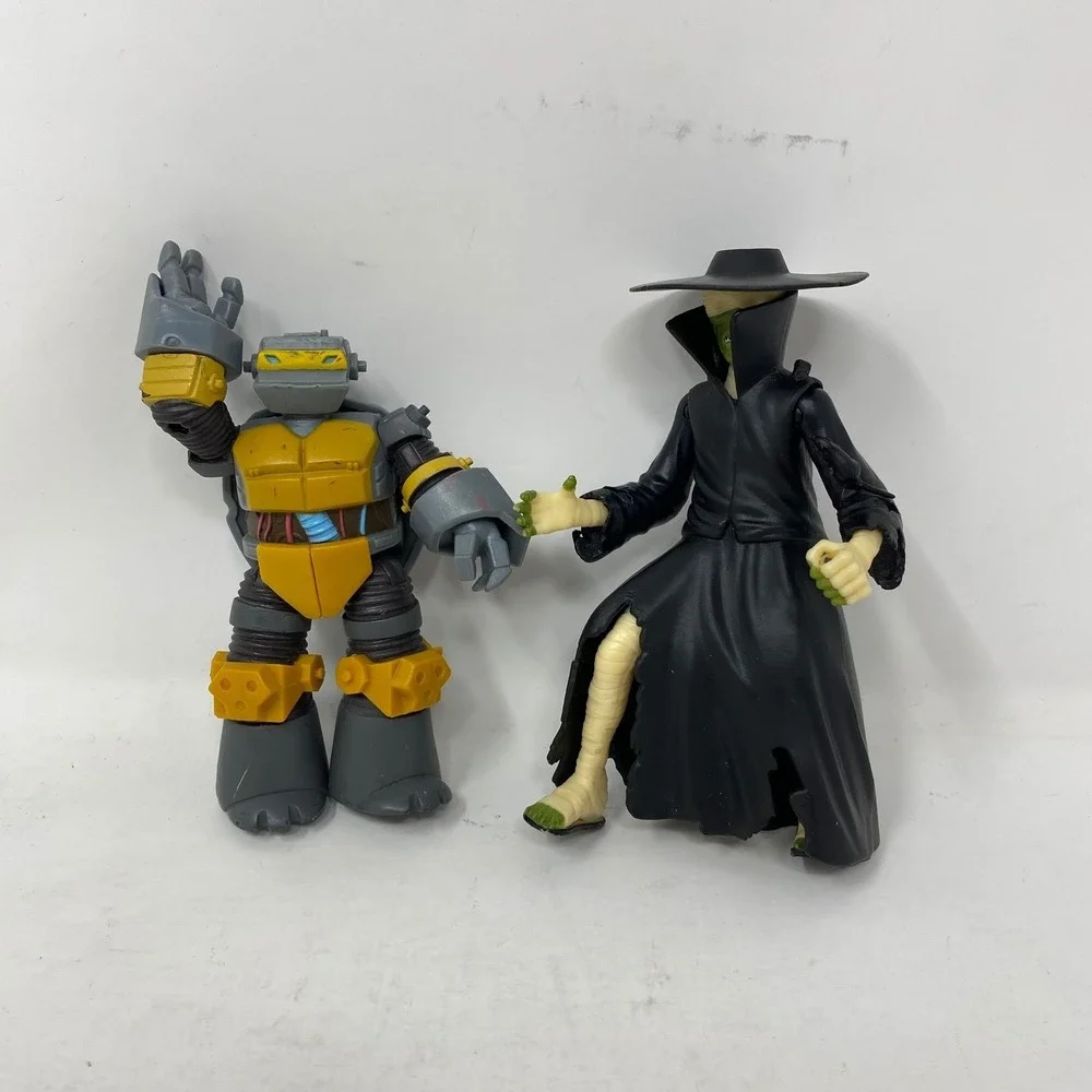 TMNT Metalhead‎ and Rat King Action Figure Lot 2012 Playmates Nickelodeon Toys